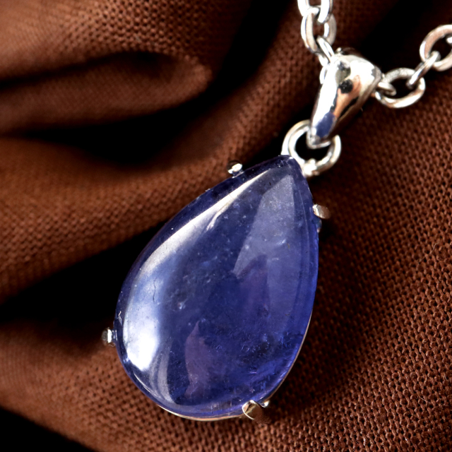 タンザナイト ネックレス AAA レディース Silver925 天然石 パワーストーン 12月 誕生石
