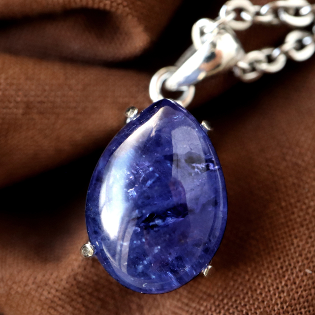 タンザナイト ネックレス AAA レディース Silver925 天然石 パワーストーン 12月 誕生石