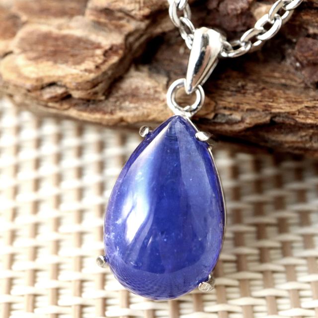 タンザナイト ネックレス AAA レディース Silver925 天然石 パワーストーン 12月 誕生石