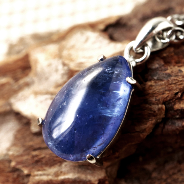 タンザナイト ネックレス AAA レディース Silver925 天然石 パワーストーン 12月 誕生石