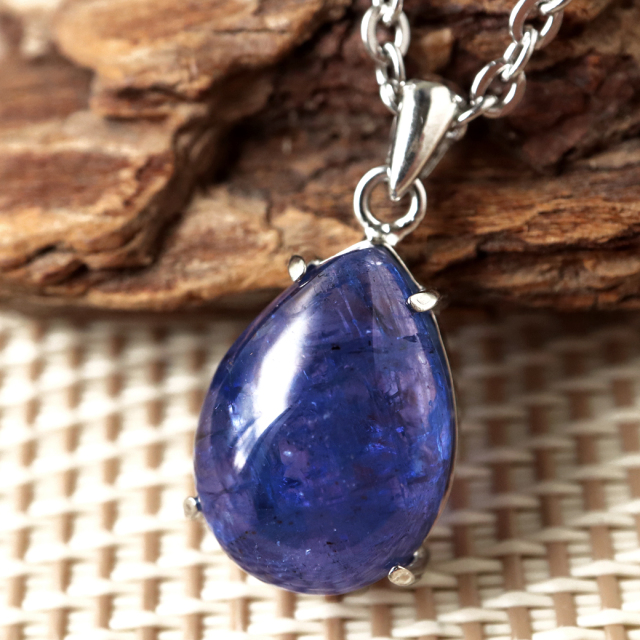 タンザナイト ネックレス AAA レディース Silver925 天然石 パワーストーン 12月 誕生石