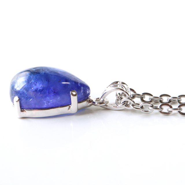 タンザナイト ネックレス レディース Silver925 天然石 パワーストーン 12月 誕生石
