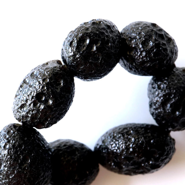 パワーストーン天然ガラステクタイト155gNo.95