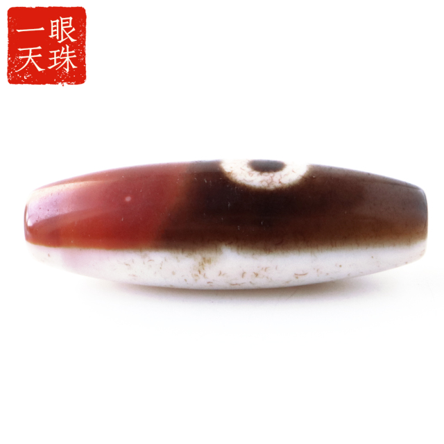 一眼天珠 血眼 メノウ 瑪瑙 チベット 大活性血紋 天然石 パワーストーン