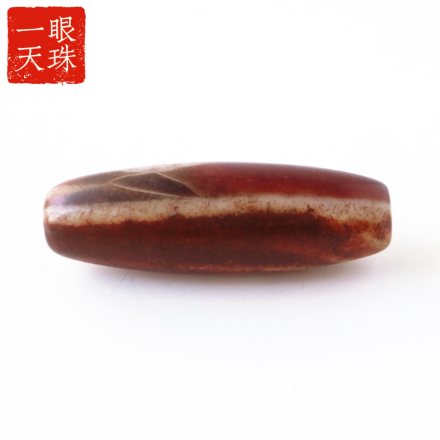 一眼天珠 血眼 メノウ 瑪瑙 チベット 大活性血紋 天然石 パワーストーン