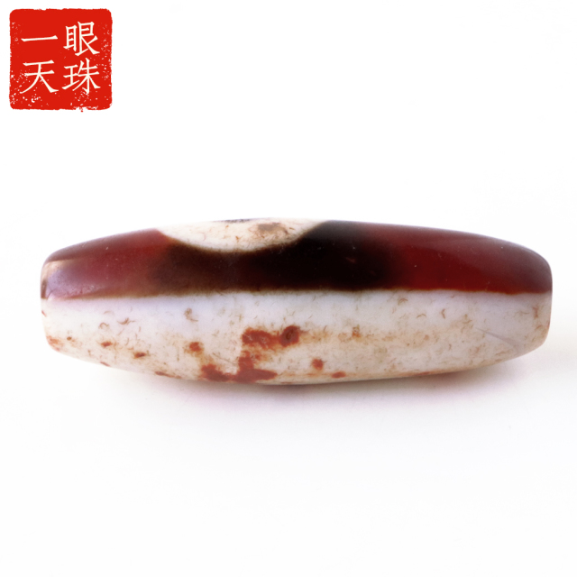 一眼天珠 血眼 メノウ 瑪瑙 チベット 大活性血紋 天然石 パワーストーン