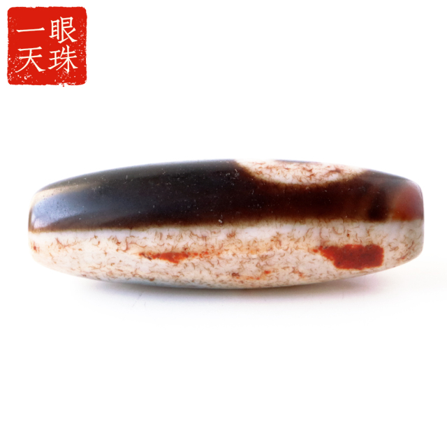 一眼天珠 血眼 メノウ 瑪瑙 チベット 大活性血紋 天然石 パワーストーン