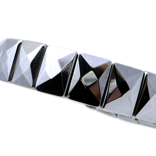 テラヘルツ鉱石 本物 バングル 腕輪 ブレスレット クロスカット 高純度