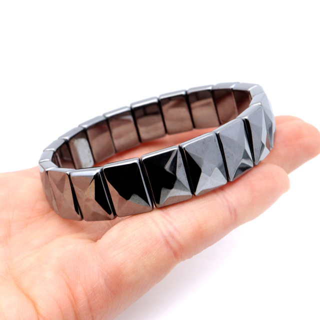 テラヘルツ鉱石 本物 バングル 腕輪 ブレスレット クロスカット 高純度