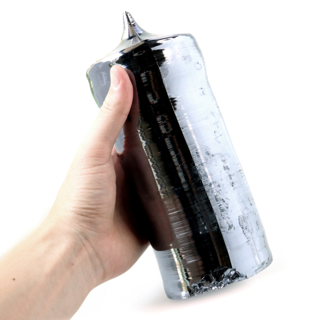 約2.5kg テラヘルツ鉱石 純度15N ラフ原石 円柱型 パワーストーン