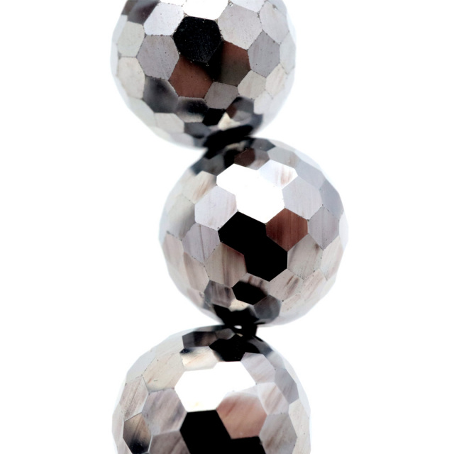 テラヘルツ鉱石 ブレスレット 12mm ミラーカット 128面 健康 パワーストーン 天然石 テラヘルツ Terahertz テラヘルツ波