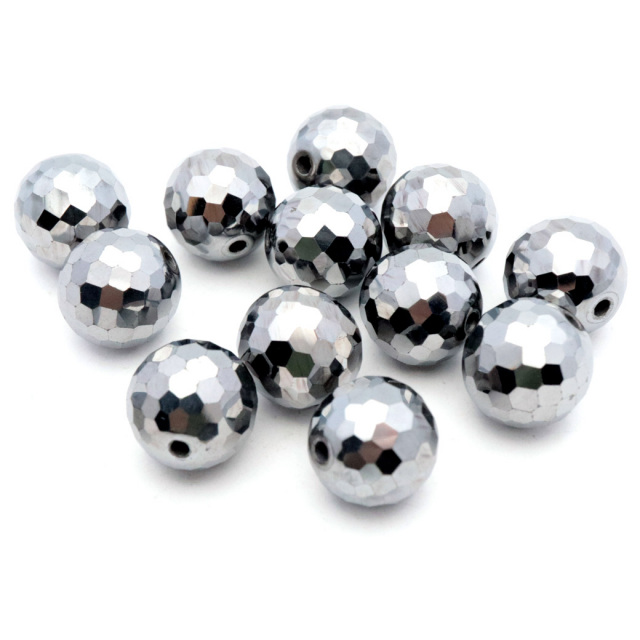 テラヘルツ鉱石 粒売り 12mm 1粒 ミラーカット 128面 健康 パワーストーン 天然石 テラヘルツ Terahertz テラヘルツ波