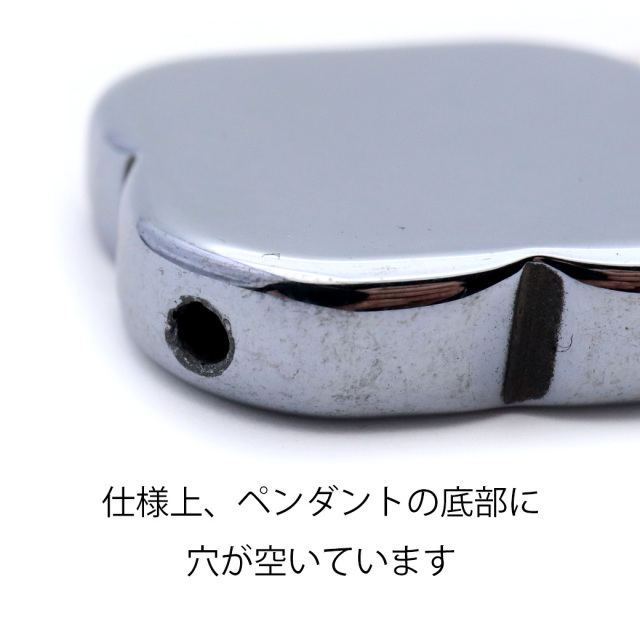 テラヘルツ鉱石 本物 ペンダント クローバー ネックレス かわいい かっこいい 鏡面仕上げ 紐 アジャスター おしゃれ 効果 健康 男性 女性