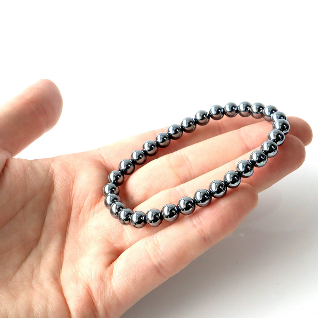 テラヘルツ鉱石 ブレスレット 6mm  高純度 パワーストーン