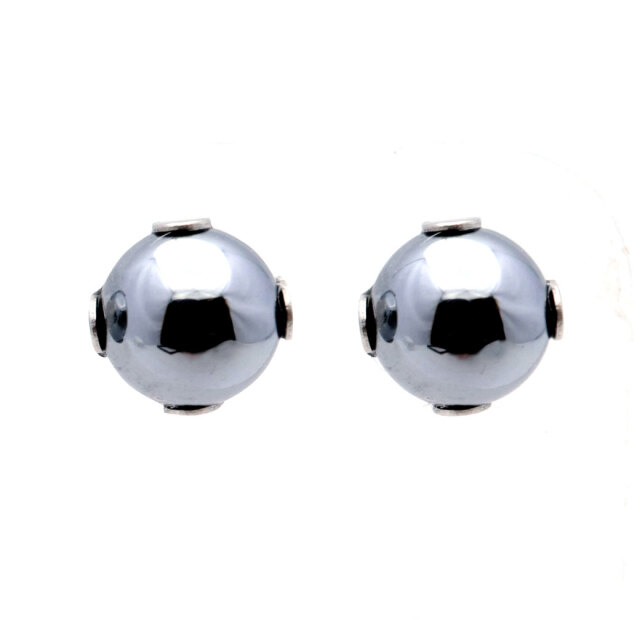 テラヘルツ鉱石 ピアス レディース メンズ スタッドピアス 6mm テラヘルツ波 健康 おしゃれ かわいい 金属アレルギー 両耳用