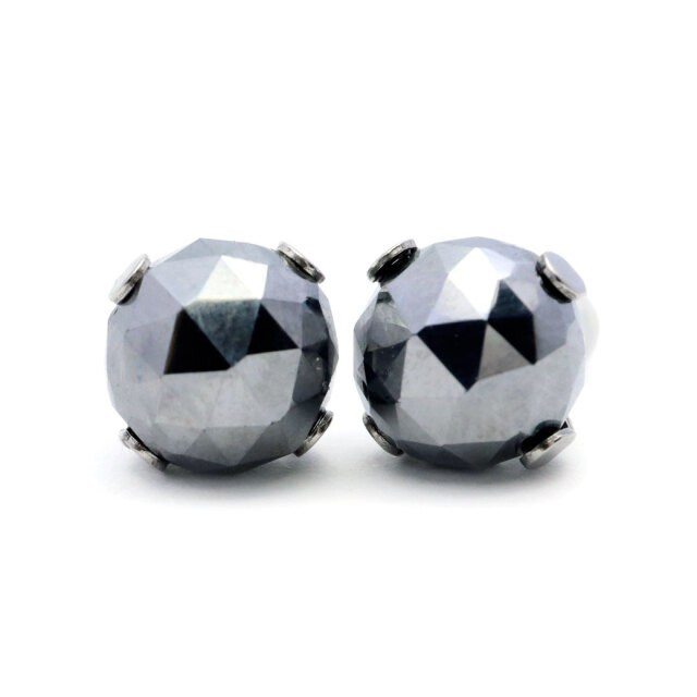 テラヘルツ鉱石 ピアス レディース メンズ スタッドピアス 8mm スターカット 100面 健康 おしゃれ かわいい 金属アレルギー