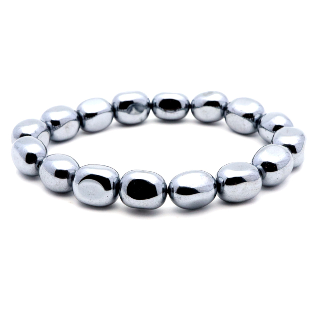 テラヘルツ鉱石 ブレスレット 12-13mm タンブル型 健康 パワーストーン 天然石 テラヘルツ Terahertz テラヘルツ波