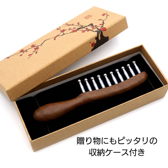 まー　テラヘルツ クシ　頭皮マッサージ3本 テラヘルツ 頭皮 マッサージ用 ブラシ くし型 気持ちいい リラックス