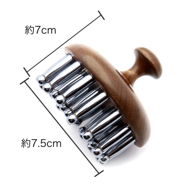 テラヘルツ 頭皮 マッサージ用 ブラシ 気持ちいい リラックス ツボ押し かっさ リフトアップ 美容 鉱石 Terahertz カッサプレート