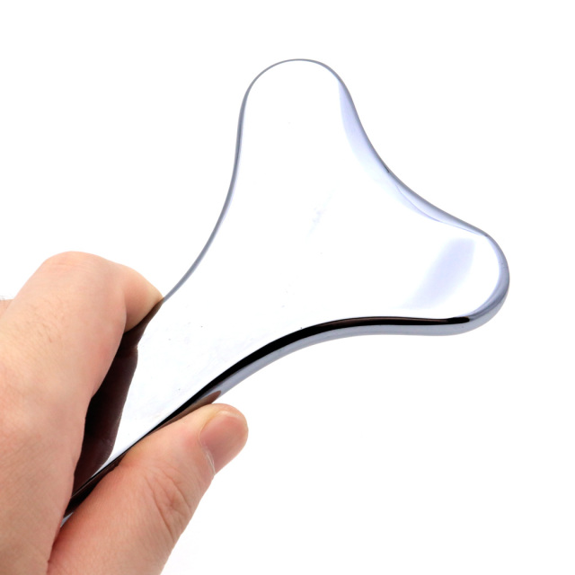 テラヘルツ鉱石 ボディ マッサージ用 Y字型 かっさ リフトアップ 美容 テラヘルツ スティック Terahertz 鏡面加工 カッサプレート