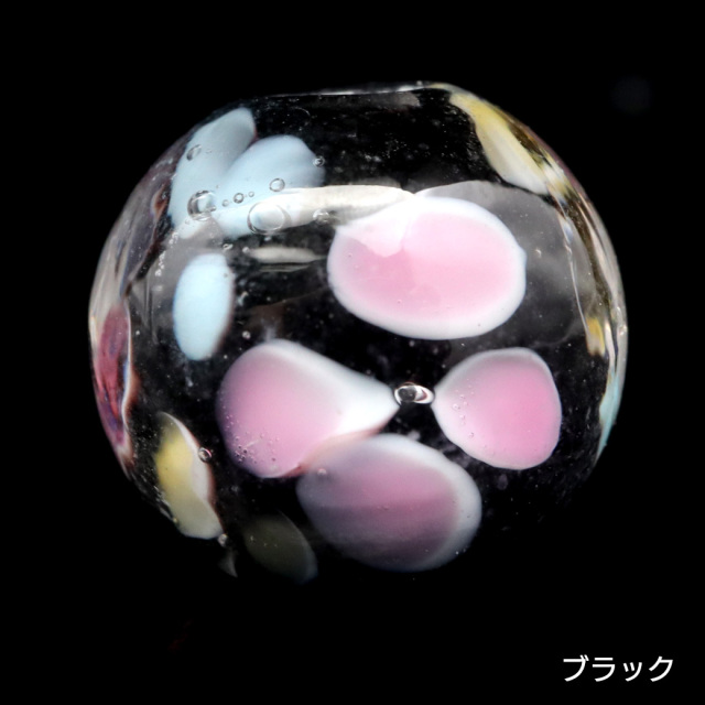 とんぼ玉 花柄 ビーズ 12mm 夏 お祭り 9種類から選べる 綺麗 和 ブレスレット ピアス ペンダント ネックレス ヘアピン 制作 ハンドメイド