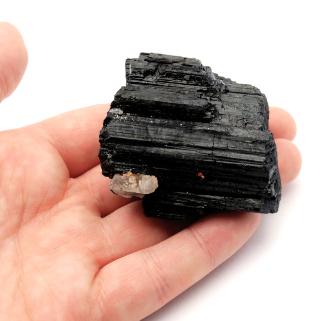 ブラックトルマリン 原石 ショール 152g ブラジル産 電気石 結晶