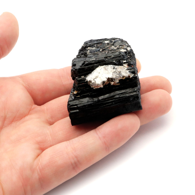 ブラックトルマリン 原石 ショール ブラジル産 電気石 結晶 天然石 1点物 パワーストーン 10月 誕生石 tourmaline