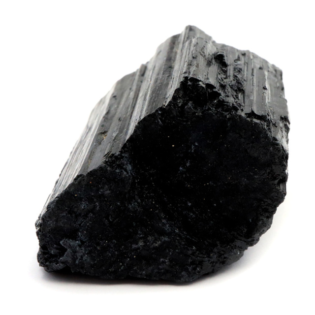 ブラックトルマリン 原石 ショール ブラジル産 電気石 結晶 天然石 1点物 パワーストーン 10月 誕生石 tourmaline