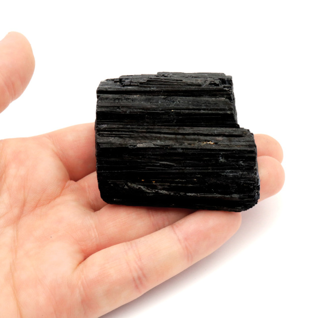 ブラックトルマリン 原石 ショール ブラジル産 電気石 結晶 天然石 1点物 パワーストーン 10月 誕生石 tourmaline