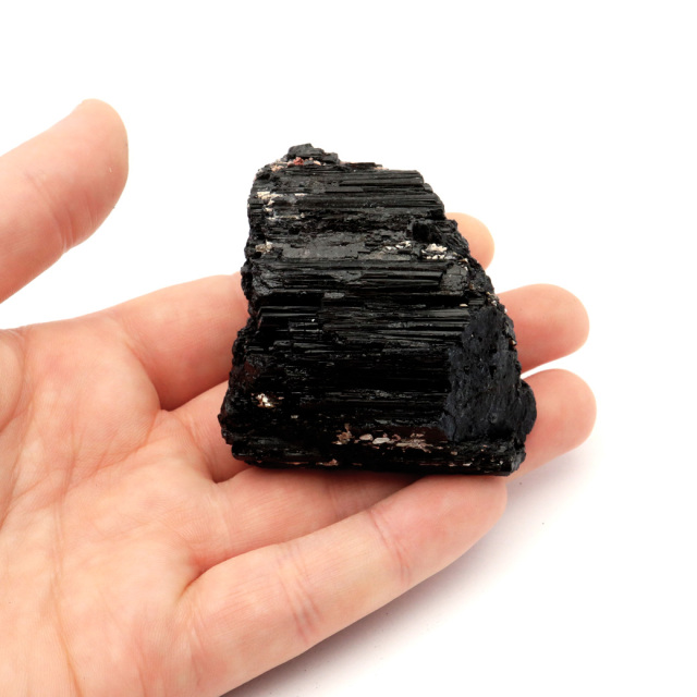 ブラックトルマリン 原石 ショール ブラジル産 電気石 結晶 天然石 1点物 パワーストーン 10月 誕生石 tourmaline