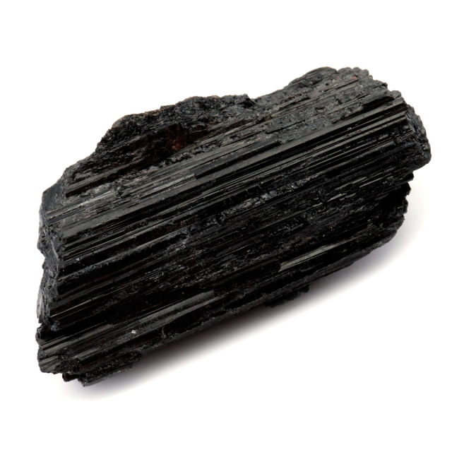 ブラックトルマリン 原石 ショール ブラジル産 電気石 結晶 天然石 1点物 パワーストーン 10月 誕生石 tourmaline