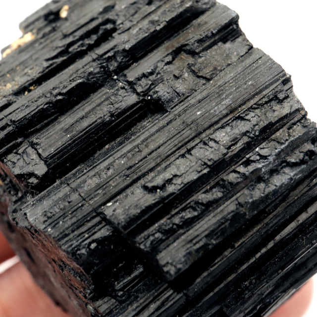 ブラックトルマリン 原石 ショール ブラジル産 電気石 結晶 天然石 1点物 パワーストーン 10月 誕生石 tourmaline