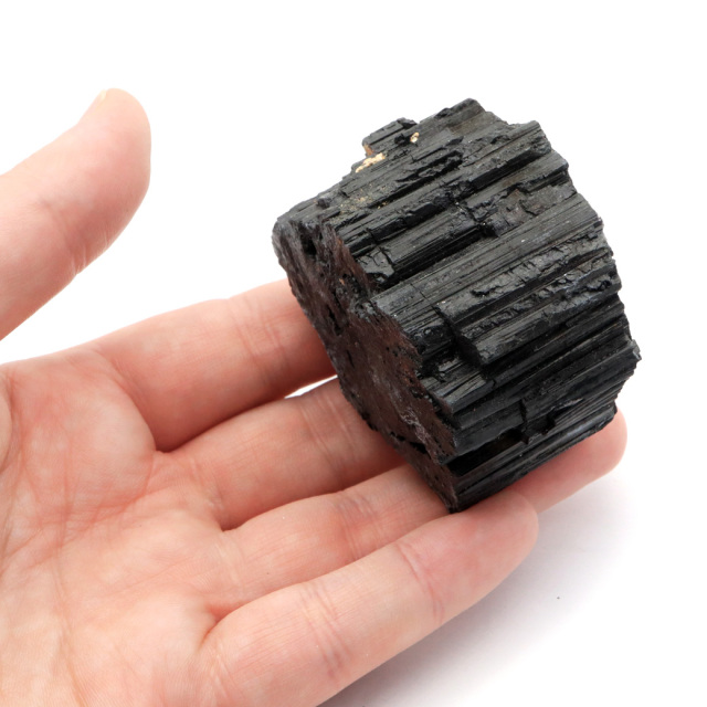 ブラックトルマリン 原石 ショール ブラジル産 電気石 結晶 天然石 1点物 パワーストーン 10月 誕生石 tourmaline