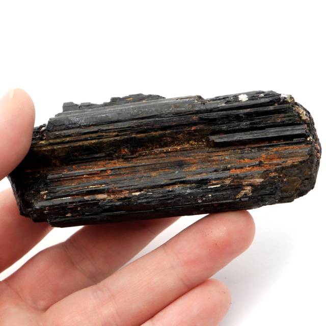 ブラックトルマリン 原石 ショール ブラジル産 電気石 結晶 天然石 1点物 パワーストーン 10月 誕生石 tourmaline