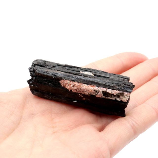 ブラックトルマリン 原石 ショール ブラジル産 電気石 結晶 天然石 1点物 パワーストーン 10月 誕生石 tourmaline