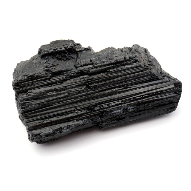 ブラックトルマリン 原石 ショール ブラジル産 電気石 結晶 天然石 1点物 パワーストーン 10月 誕生石 tourmaline