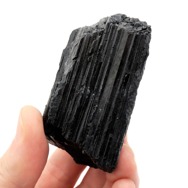 ブラックトルマリン 原石 ショール ブラジル産 電気石 結晶 天然石 1点物 パワーストーン 10月 誕生石 tourmaline