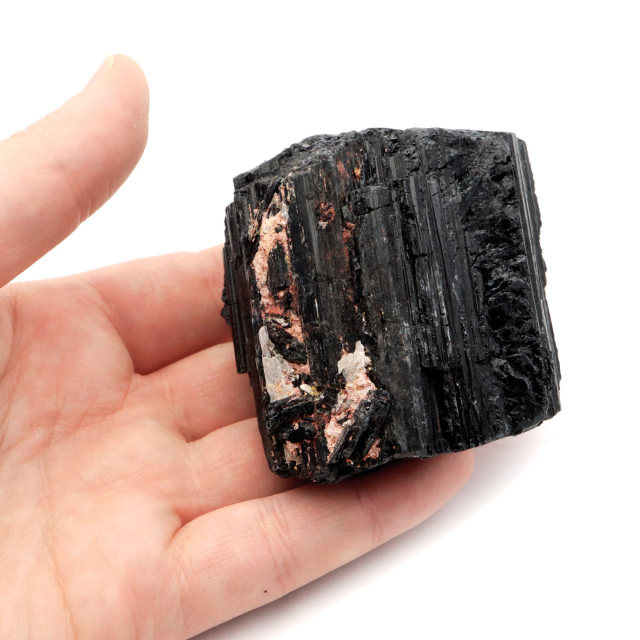 ブラックトルマリン 原石 ショール ブラジル産 電気石 結晶 天然石 1点物 パワーストーン 10月 誕生石 tourmaline