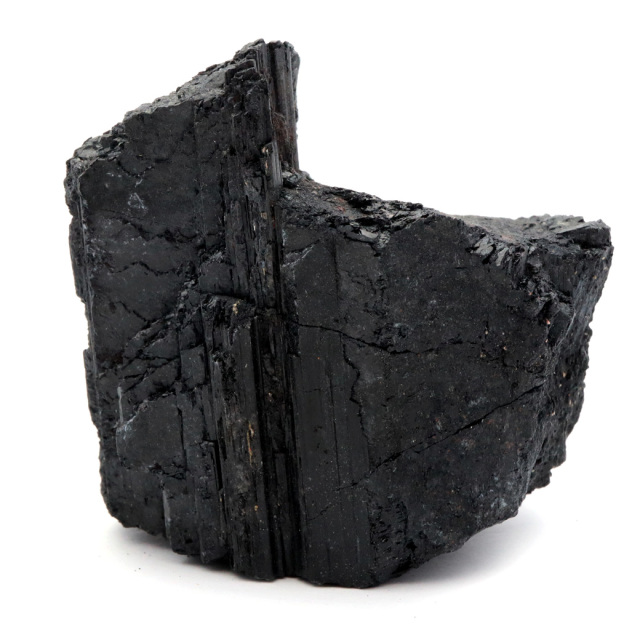 ブラックトルマリン 原石 ショール ブラジル産 電気石 結晶 天然石 1点物 パワーストーン 10月 誕生石 tourmaline