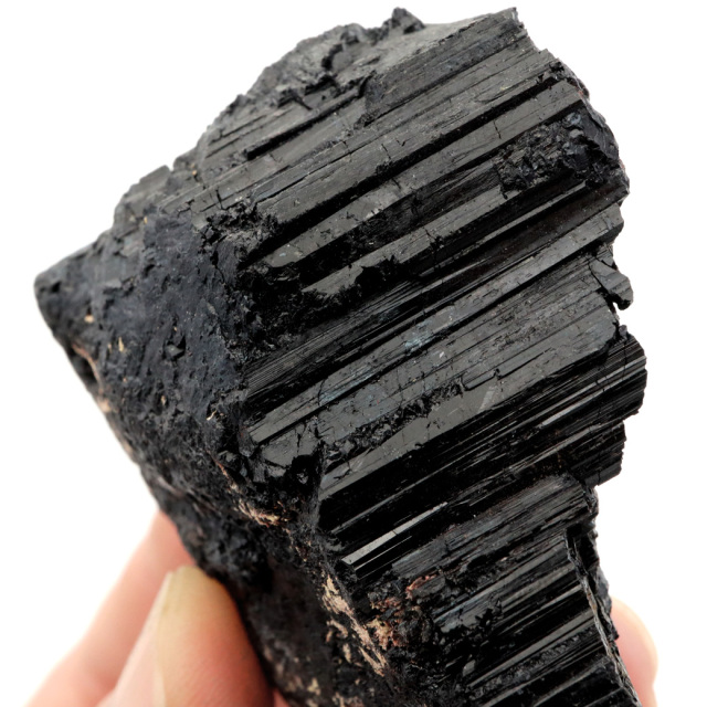 ブラックトルマリン 原石 ショール ブラジル産 電気石 結晶 天然石 1点物 パワーストーン 10月 誕生石 tourmaline