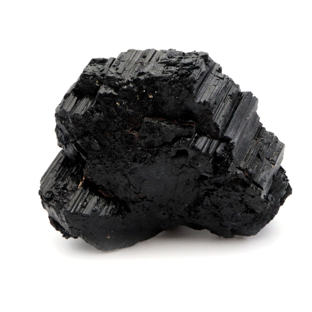ブラックトルマリン 原石 ショール ブラジル産 電気石 結晶 天然石 1点物 パワーストーン 10月 誕生石 tourmaline