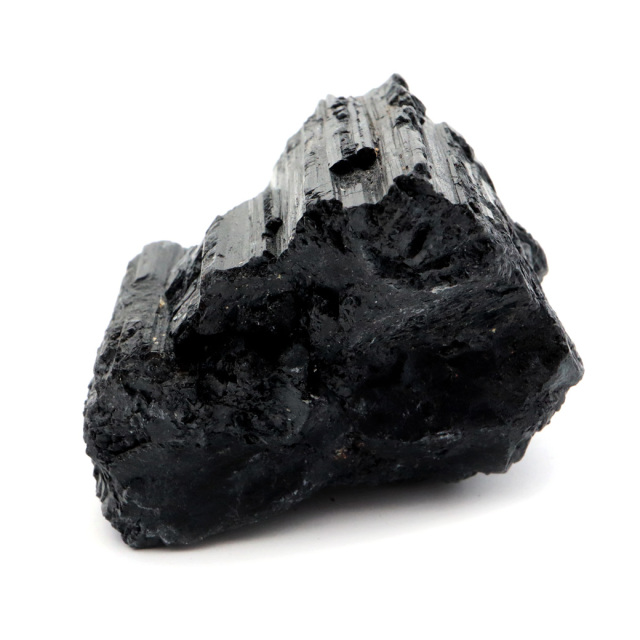 ブラックトルマリン 原石 ショール ブラジル産 電気石 結晶 天然石 1点物 パワーストーン 10月 誕生石 tourmaline