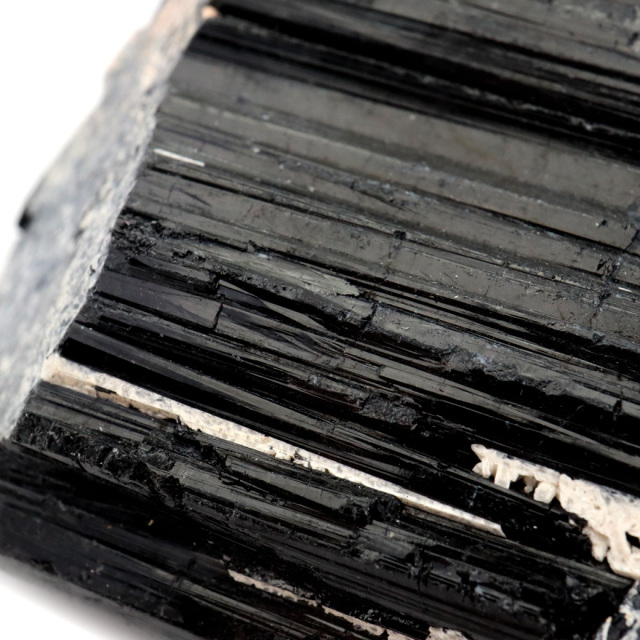 ブラックトルマリン 原石 ショール ブラジル産 電気石 結晶 天然石 1点物 パワーストーン 10月 誕生石 tourmaline