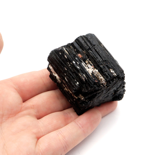 ブラックトルマリン 原石 ショール ブラジル産 電気石 結晶 天然石 1点物 パワーストーン 10月 誕生石 tourmaline