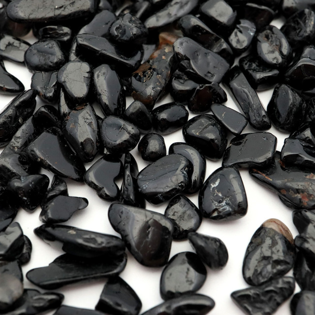 ブラックトルマリン さざれ石 100g サイズ小 Tourmaline 電気石 天然石 パワーストーン 浄化グッズ