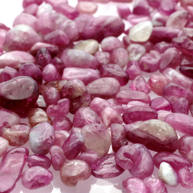 ピンクトルマリン AA さざれ 30g マルチカラー 小粒 天然石 Tourmaline パワーストーン 浄化グッズ ネイルパーツ 材料