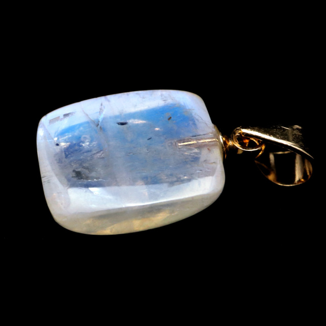 ムーンストーン ネックレス 6月 誕生石 天然石 レインボー ムーンストーン ペンダント 長石 moonstone 母の日 ギフト