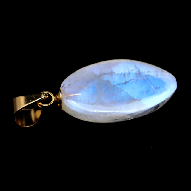 ムーンストーン ネックレス 6月 誕生石 天然石 レインボー ムーンストーン ペンダント 長石 moonstone 母の日 ギフト