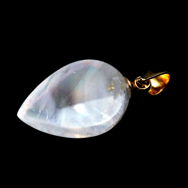 ムーンストーン ネックレス 6月 誕生石 天然石 レインボー ムーンストーン ペンダント 長石 moonstone 母の日 ギフト