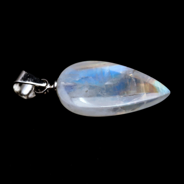 ムーンストーン ネックレス 6月 誕生石 天然石 レインボー ムーンストーン ペンダント 長石 moonstone 母の日 ギフト